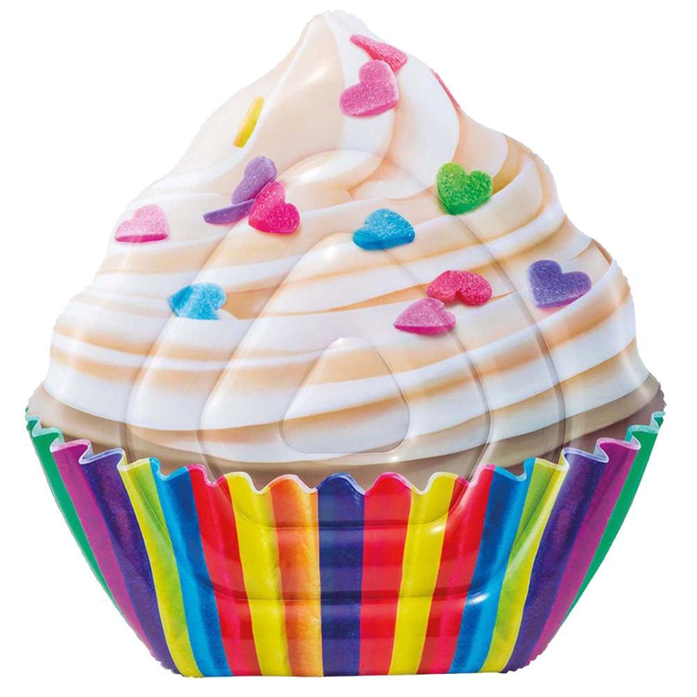 Intex Mat Raft (NET)Intex Floating Raft Cupcake Mat 58770, Multi-colour