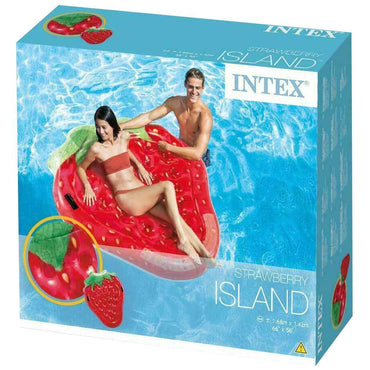 Intex Inflatable Strawberry Mat 168 X 142 Cm Summer