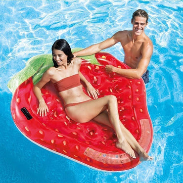 Intex Inflatable Strawberry Mat 168 X 142 Cm Summer