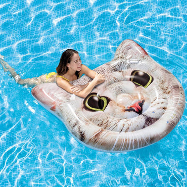 Intex Cat Face Inflatable Float 147*135Cm Summer