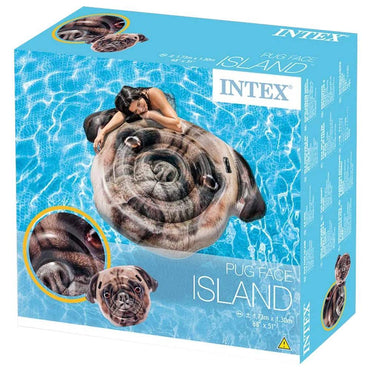 Intex - Pug Face Float Island Summer
