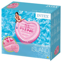 Intex Float Mat Candy Heart Island 145×142Cm 58789 Summer