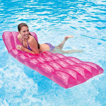 INTEX Colour Splash Pool Inflatable Lounger Intex 1.91m x 0.81m.