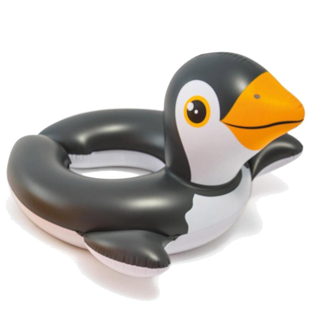 Intex 59220Np Animal Split Swim Ring Penguin Summer