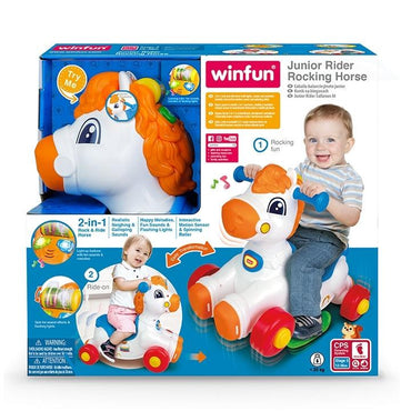 Win Fun Junior Rider Rocking Horse - Karout Online -Karout Online Shopping In lebanon - Karout Express Delivery 