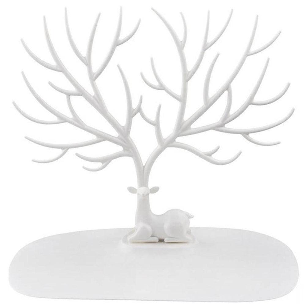 My Little Deer Tray Tree Accessory Organizer - White - Karout Online -Karout Online Shopping In lebanon - Karout Express Delivery 