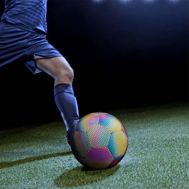Glow In The Dark Soccer Ball Shiny Holographic Football (Net) / 2302346 / 025552