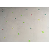 (net) 3D Stars Glow In The Dark Wall Stickers Luminous Fluorescent Wall Stickers 100pcs / 6988016004875 / 2370750000284