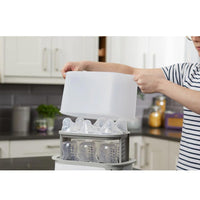 Tommee Tippee Closer To Nature Electric Steam Steriliser White - Karout Online -Karout Online Shopping In lebanon - Karout Express Delivery 