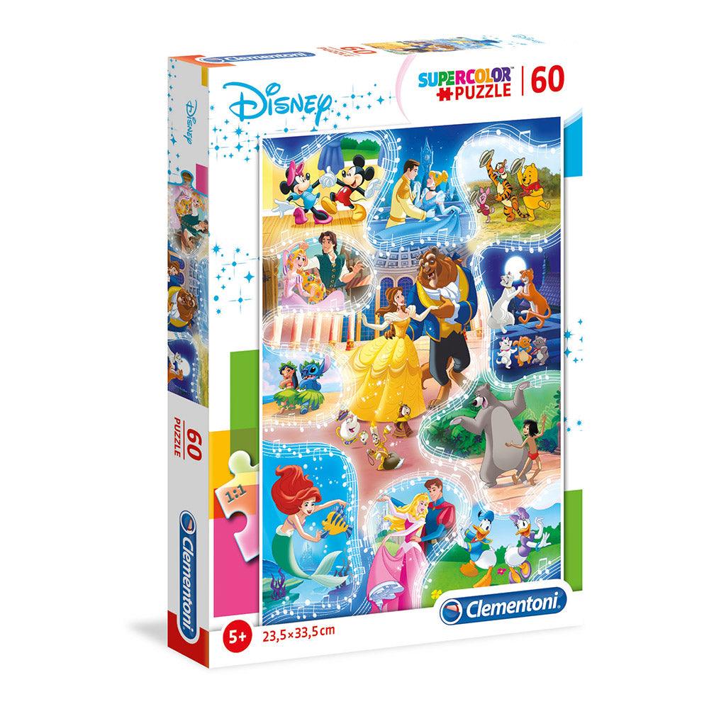 Clementoni Disney Dance Time 60 pcs Puzzle - Karout Online -Karout Online Shopping In lebanon - Karout Express Delivery 