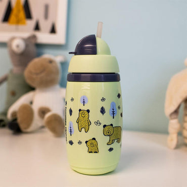 Tommee Tippee  Insulated Soft Straw Sippy Cup 266ml - Karout Online -Karout Online Shopping In lebanon - Karout Express Delivery 