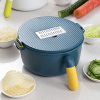 **NET**Multifunction Adjustable Vegetable Cutter with Drain Basket 9 in 1