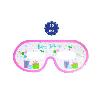 Happy Birthday - Mask (10 pcs).