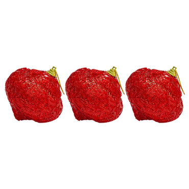 Christmas Tree Decoration Set OF 3 Pcs / 20565 / L-40R / 00405