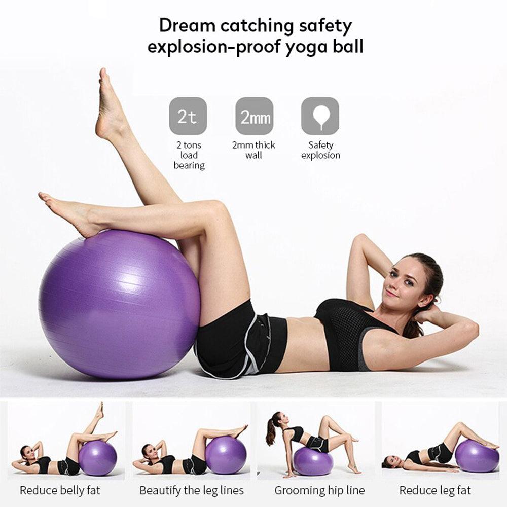 Yoga Series Ball With Pump Fitness / KC-116 - Karout Online -Karout Online Shopping In lebanon - Karout Express Delivery 