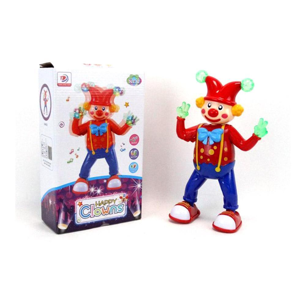 B/O CLOWN WITH LIGHT AND MUSIC.