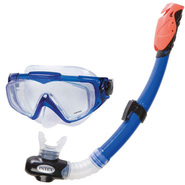 (NET) Intex 55962 Silicone Aqua Pro Smorkel Swim Set