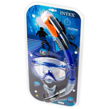 (NET) Intex 55962 Silicone Aqua Pro Smorkel Swim Set