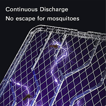Portable Rechargeable Electric USB Killer Mosquito Lamp UV LED Light, Indoor Outdoor Wall Mount Noiseless No Radiation