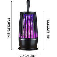 (Net) Portable Led Mosquito Killer Lamp Radiationless Electric Insect Trap USB / 23fk005
