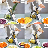Multi-purpose Vegetable Chopper Slicer Adjustable Vegetable Cutter Safe for Kitchen / 6901234567892