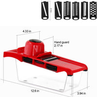 **(NET)**10 in 1 Vegetable Cutter with Steel Blade Slicer Kitchen Accessories / 6918150222750 / 222759
