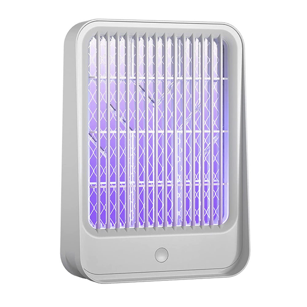 Portable Rechargeable Electric USB Killer Mosquito Lamp UV LED Light, Indoor Outdoor Wall Mount Noiseless No Radiation