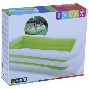 (NET) Intex 56483 Swim Center Inflatable Family Swimming Pool