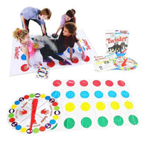 2 in 1 Twister Game with Finger Twister and Spin Wheel.