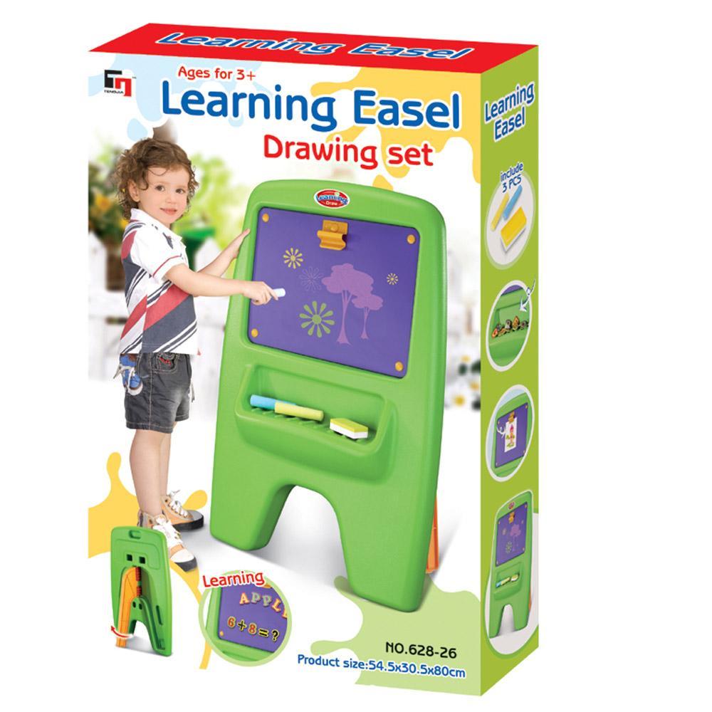LEARNING EASEL DRAWING SET.