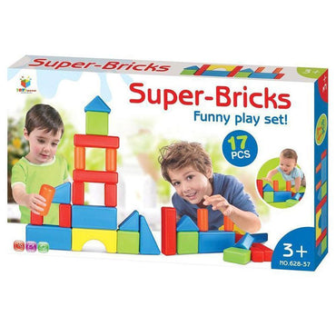 Super Bricks Funny Play Set 17 Pcs.