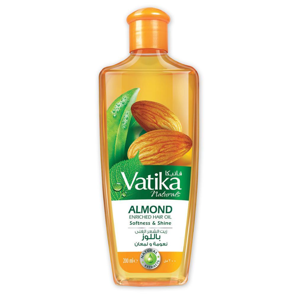 Vatika Almond Enriched Hair Oil, Dabur200 ml..