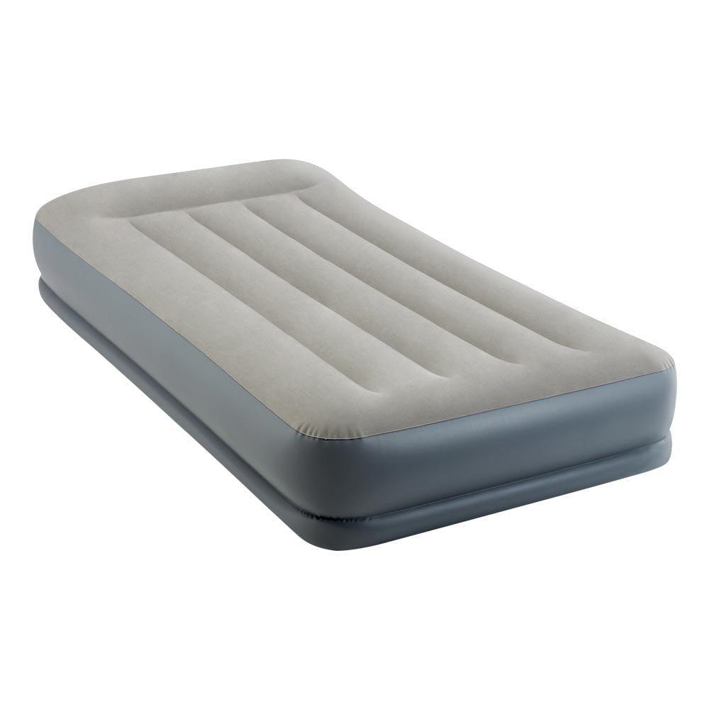 Intex Twin Pillow Rest Mid Rise Airbed with Fiber Tech Bip - Karout Online -Karout Online Shopping In lebanon - Karout Express Delivery 