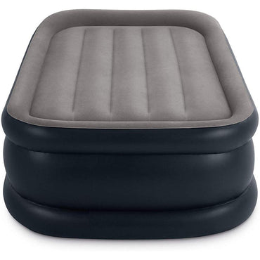 Intex Dura-Beam Standard Deluxe Pillow Rest Airbed with Built-in Electric Pump - Karout Online -Karout Online Shopping In lebanon - Karout Express Delivery 