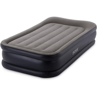 Intex Dura-Beam Standard Deluxe Pillow Rest Airbed with Built-in Electric Pump - Karout Online -Karout Online Shopping In lebanon - Karout Express Delivery 