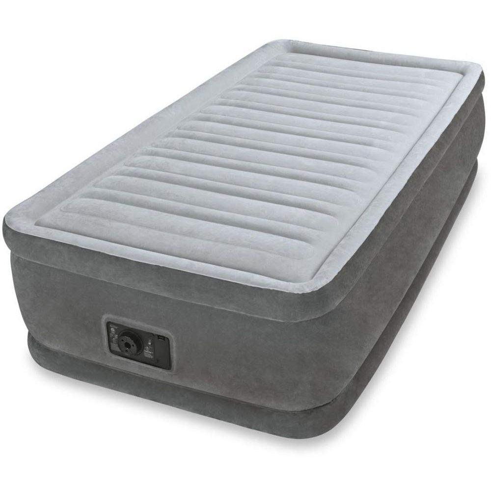 Intex Inflatable Bed Twin Elevated Air Mattresses - Karout Online -Karout Online Shopping In lebanon - Karout Express Delivery 