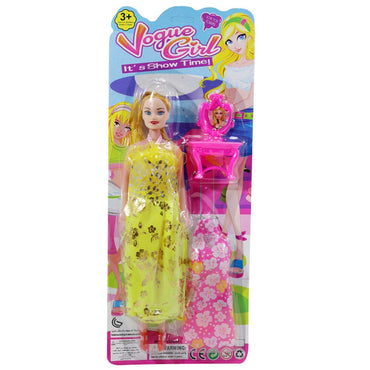 Vogue Girl Doll Its Show Time Yellow Toys & Baby