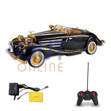 Full Function Remote Control Classic Vintage Racing Model Car Black Toys & Baby