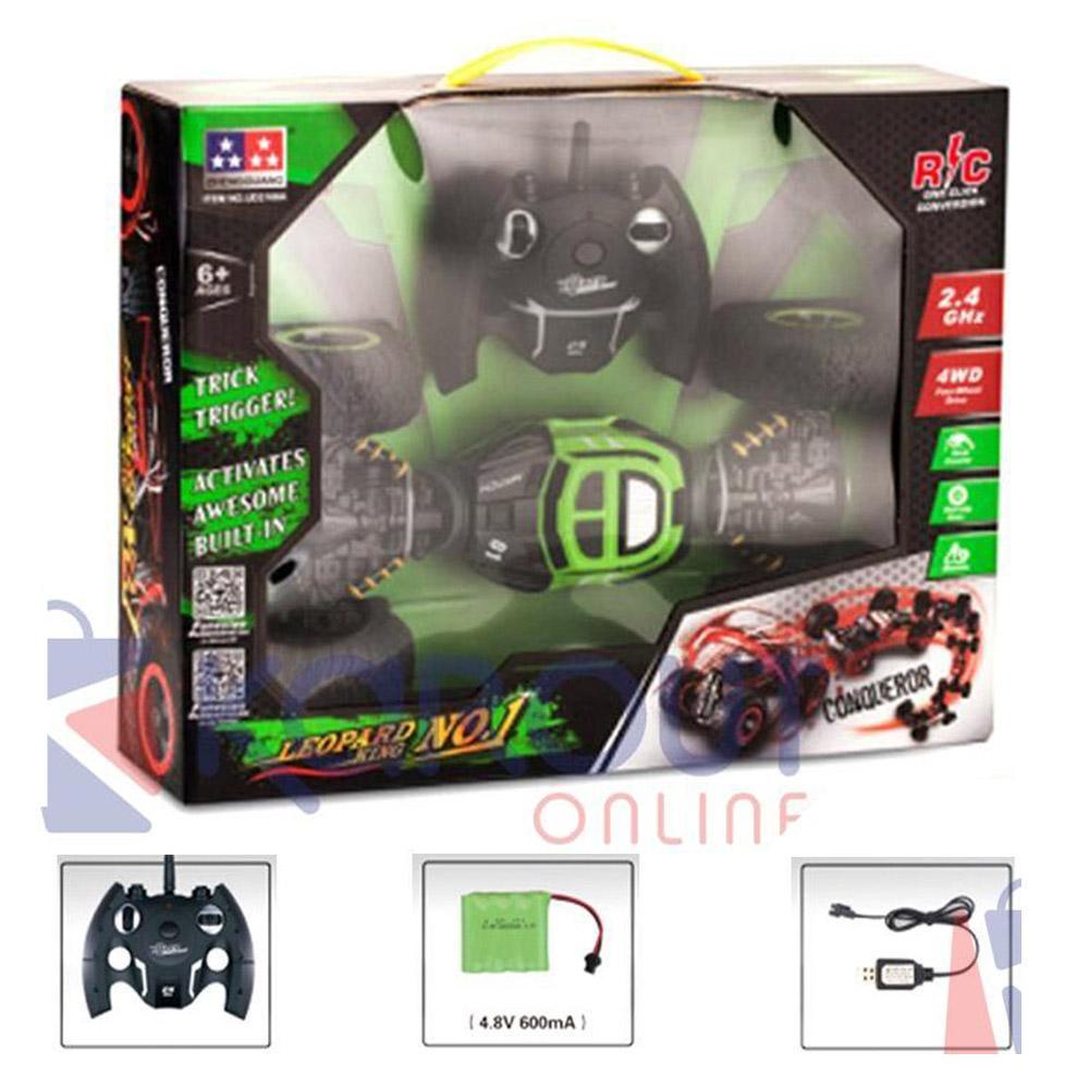 R/c Leopard King With Remote Control Green Toys & Baby