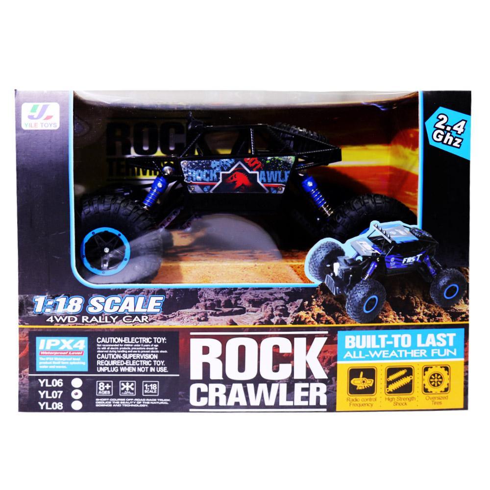 Rock Crawler Rc Car Blue Toys & Baby
