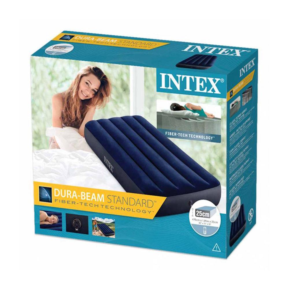 Intex  Dura Beam Standard Classic Downy Air Bed - Karout Online -Karout Online Shopping In lebanon - Karout Express Delivery 