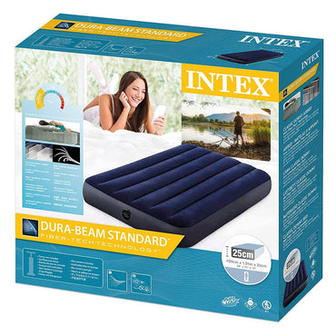 Intex Dura Beam Series Classic Downy Airbed - Karout Online -Karout Online Shopping In lebanon - Karout Express Delivery 