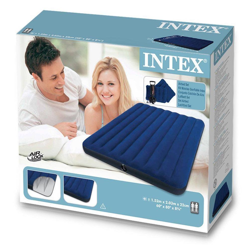 INTEX  Dura Beam Classic Downy Airbed / 64765 - Karout Online -Karout Online Shopping In lebanon - Karout Express Delivery 