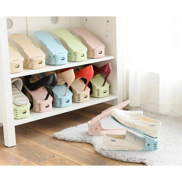 Single Pair Plastic Shoes Rack / KC-138 - Karout Online -Karout Online Shopping In lebanon - Karout Express Delivery 