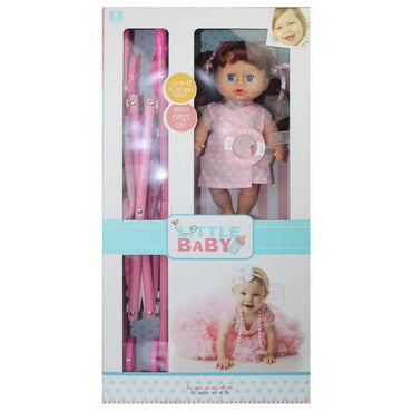 Little Baby With Stroller With Sound.