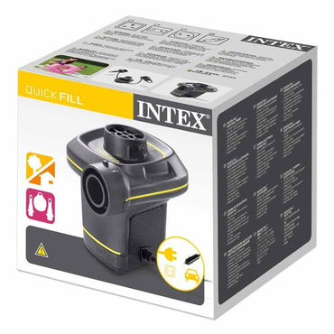 Intex 66634 Portable Electric Air Pump For Mattress And Inflatables.