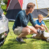 Intex 66636 Quick Fill Electric Air Inflator Pump 12V Outdoor Use.