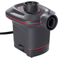 Intex 66636 Quick Fill Electric Air Inflator Pump 12V Outdoor Use.