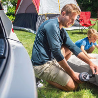 Intex 66636 Quick Fill Electric Air Inflator Pump 12V Outdoor Use.