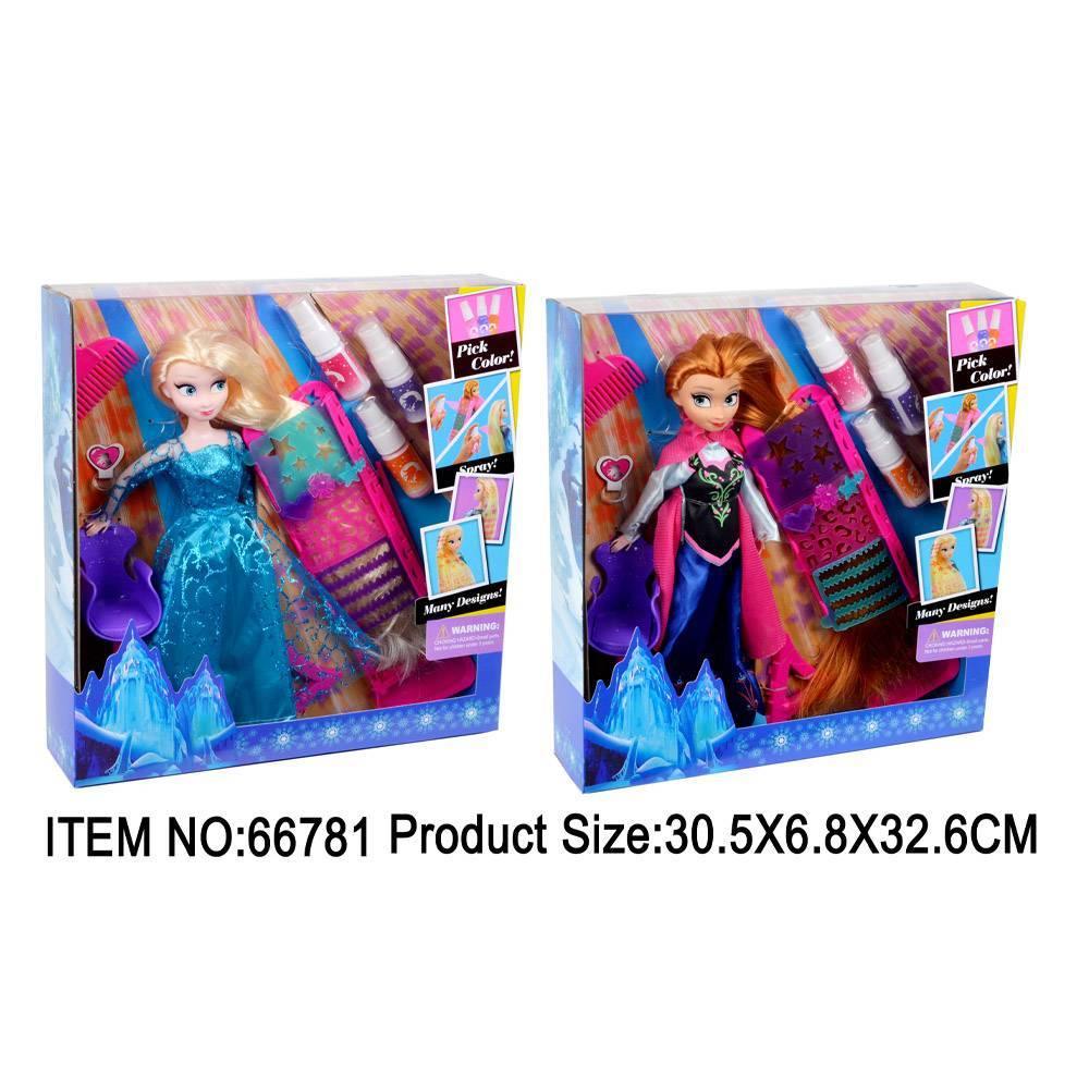 Frozen Hair Play Set.